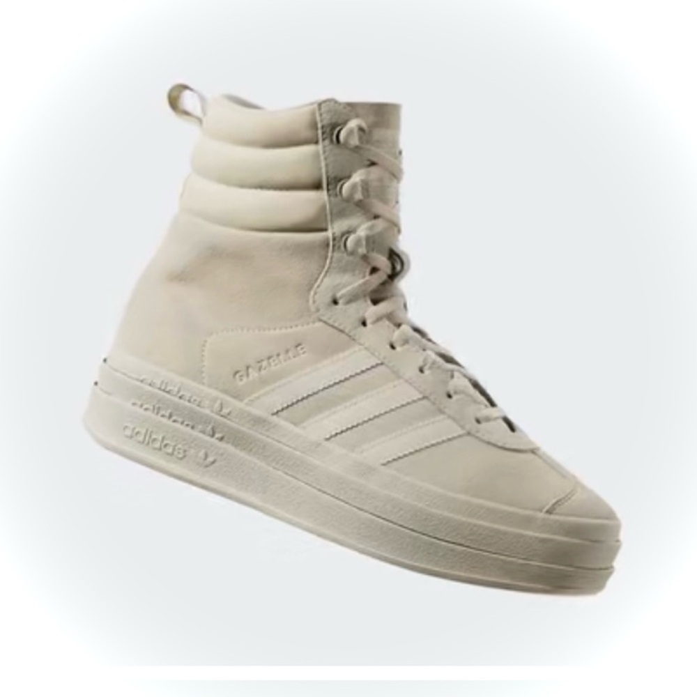 ADIDAS | 6.5 / 7 / 7.5 / 8 | Gazelle Bold Ivory Wonder High Top Boot Platforms